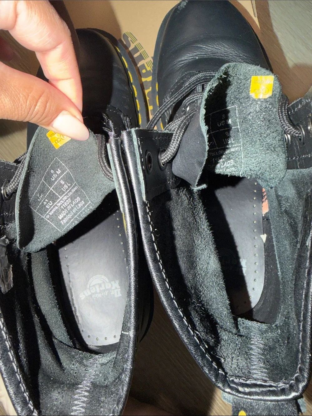 Dr. Martens Black Leather